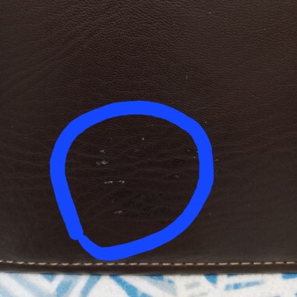 Brown Faux Leather Binder - Picture 8 of 8